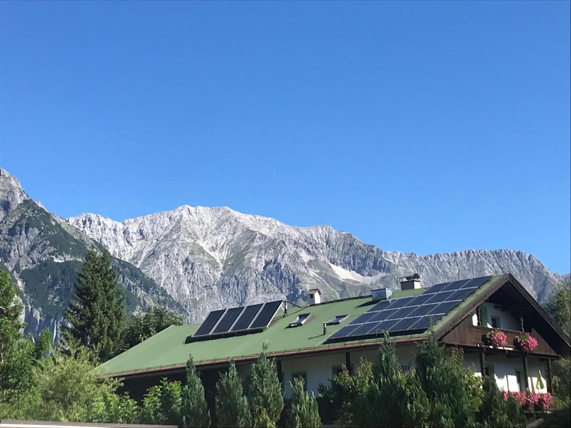 Apartamento Haus Hoher Sattel Leutasch Exterior foto