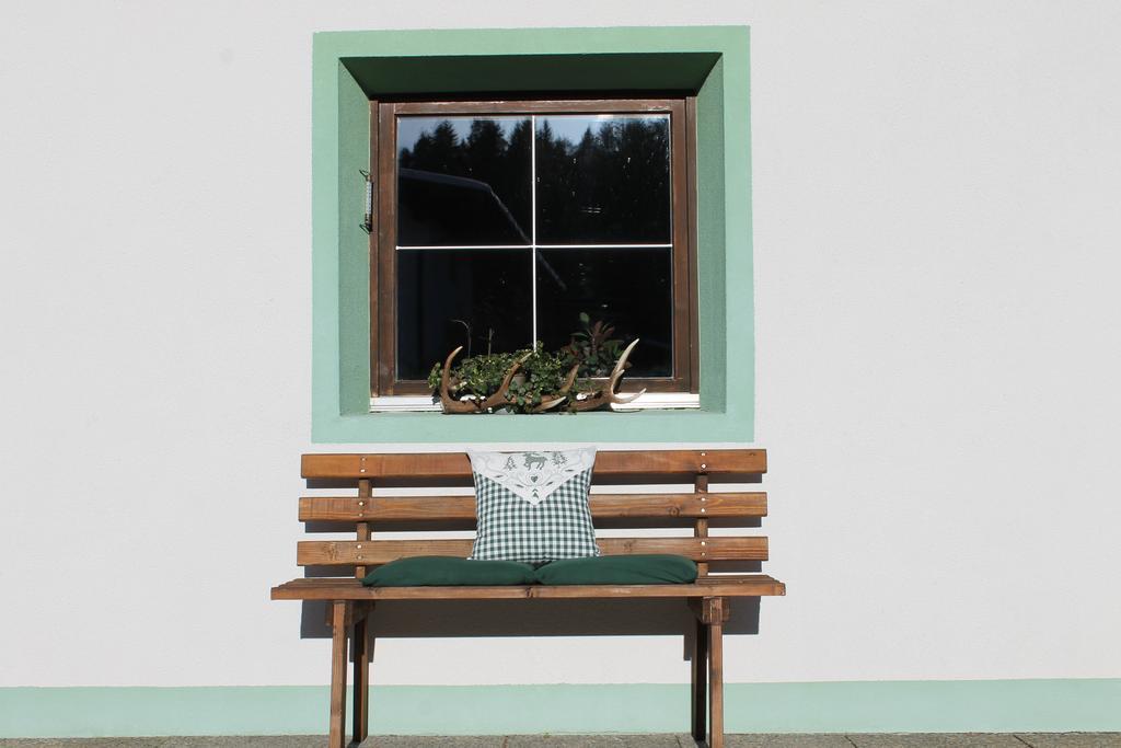 Apartamento Haus Hoher Sattel Leutasch Exterior foto