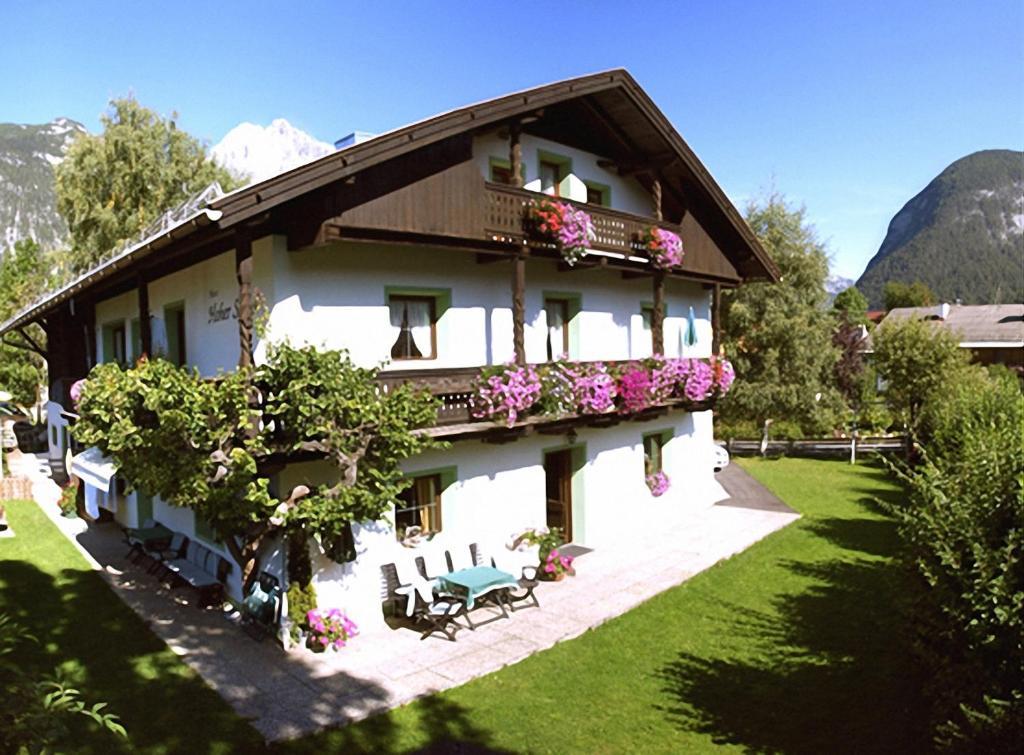 Apartamento Haus Hoher Sattel Leutasch Exterior foto